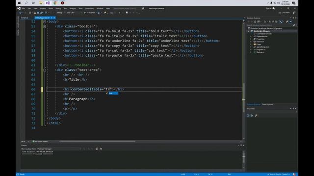 #HTML 5 Creating a text editor in JavaScript (Super easy way) for beginners смотреть онлайн