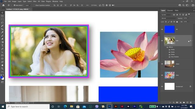 Photoshop Layer Styles အသုံးပြုနည်း (အခြေခံ) | How to use Layer Styles in Photoshop 2021 смотреть онлайн