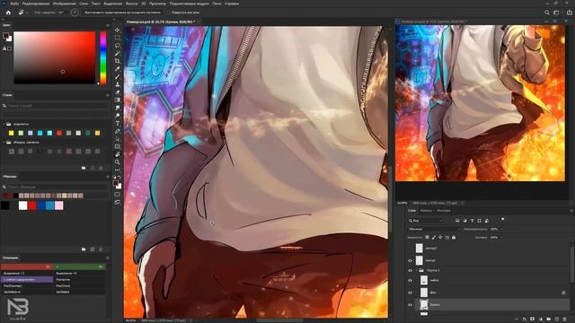 Клин обложки (очистка) | Манхва 