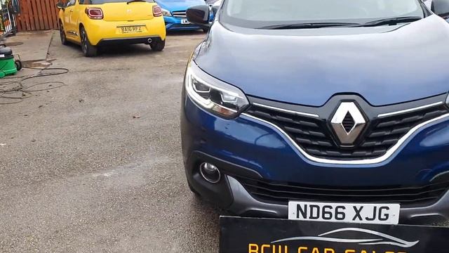 BCW CAR SALES LTD 2017 RENAULT KADJAR BLUE