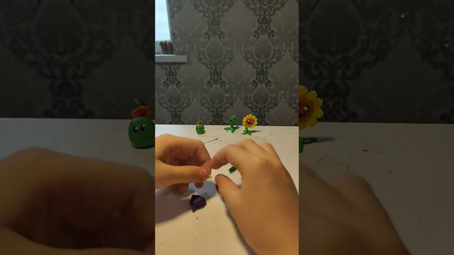 Тройной горохострел, дымогриб ивишенки из пластилина 🥰 смотреть онлайн