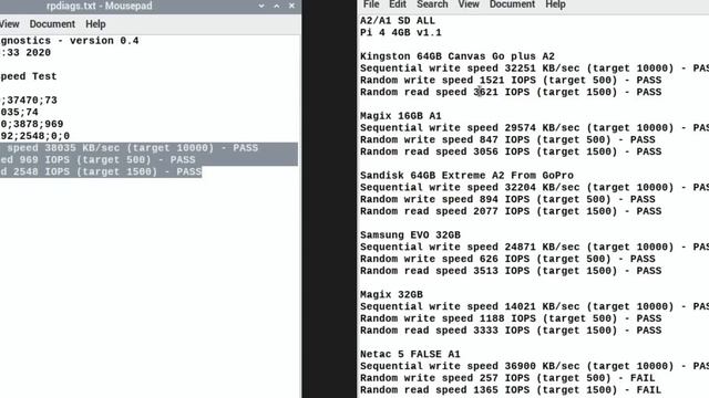Compact flash Vs Sandisk Extreme Pro A2 SD. Raspberry Pi 4. смотреть онлайн