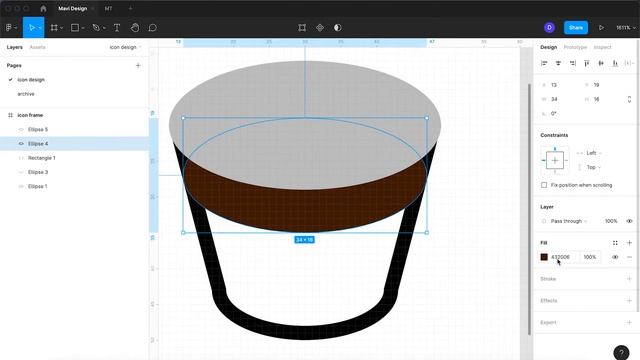 How to Create a Coffee Cup Icon in Figma (Full Process) смотреть онлайн