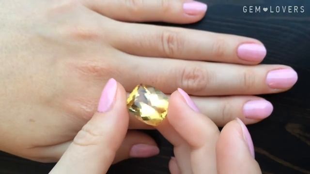Гелиодор (желтый берилл) 20,19 карата смотреть онлайн
