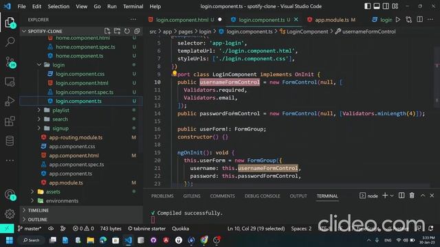 Let's Clone Spotify in Angular | Clone Spotify Web App In 3 Hours | Frontend Development Project смотреть онлайн