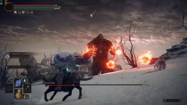 Elden Ring | Endgame Mage Build vs Fire Giant (NG+4) смотреть онлайн