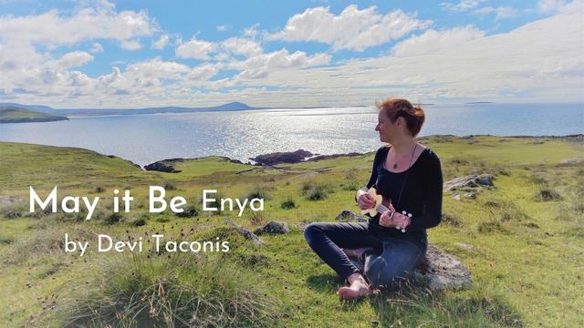 May it Be (Enya) by Devi Taconis (ukulele) смотреть онлайн