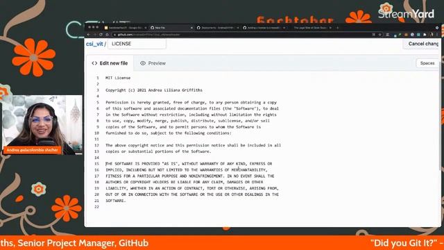 "Did you Git it?" - Ms. Andrea Griffiths, Senior Product Manager, GitHub || CSIVIT смотреть онлайн