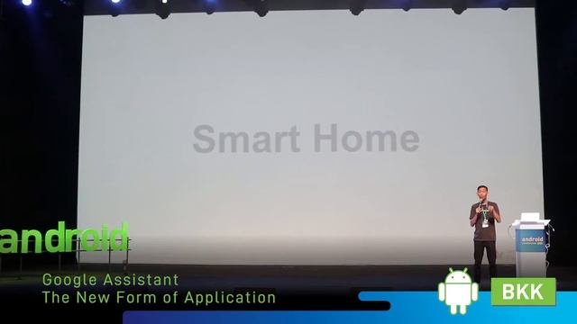 Google Assistant is a new platform of app (Android Bangkok 2018) смотреть онлайн