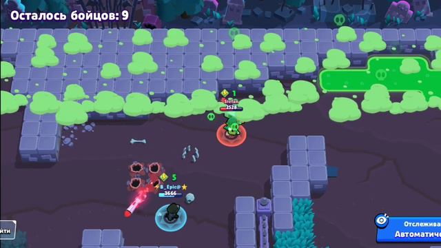 4 БУЛЛА В ЦЕНТРЕ, КТО ВЫЖИВЕТ!!?? & BRAWL STARS смотреть онлайн