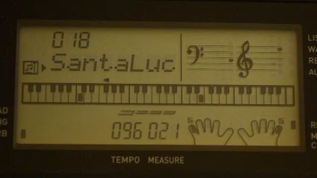 Casio Demo Songs - 018 SANTA LUCIA смотреть онлайн