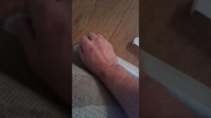 Приклеить ковер, чтобы  дорожка не двигалась. Дёшево, без дорогостоящих подложек.