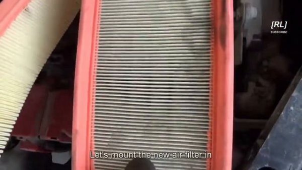 Mitsubishi Colt 1.1i Air Filter Change