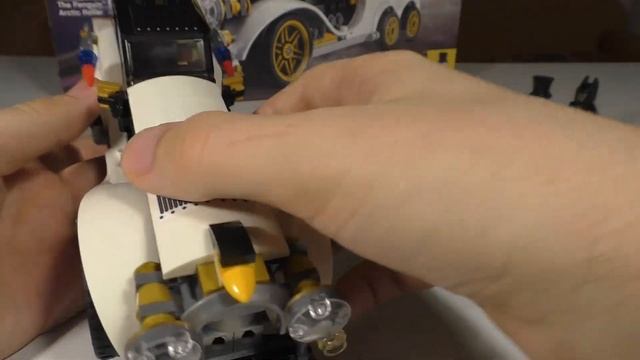Арктический автомобиль Пингвина - Lego Batman 70911. Обзор смотреть онлайн