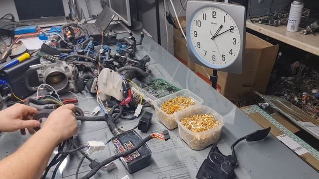 3uz fe 6at swap Audi Q7 can-can.Поставил и завел+адаптер кан шины машины. Универсальная электрика смотреть онлайн