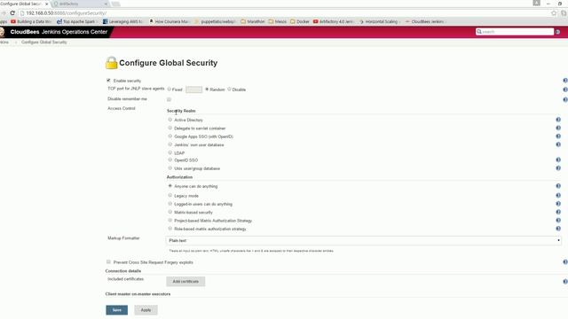 Configure Cloudbees Jenkins Enterprise Server смотреть онлайн