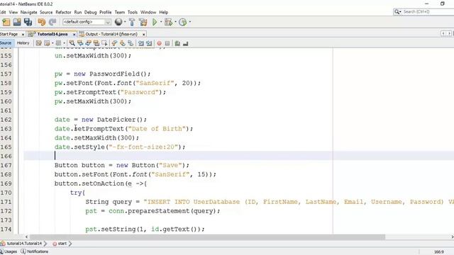 JavaFX 8 Tutorial 20 - DatePicker and Database (how to save date into database) смотреть онлайн