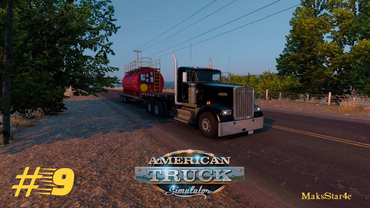 American Truck Simulator - #9 Сан-Диего (CA) - Сакраменто (CA) смотреть онлайн