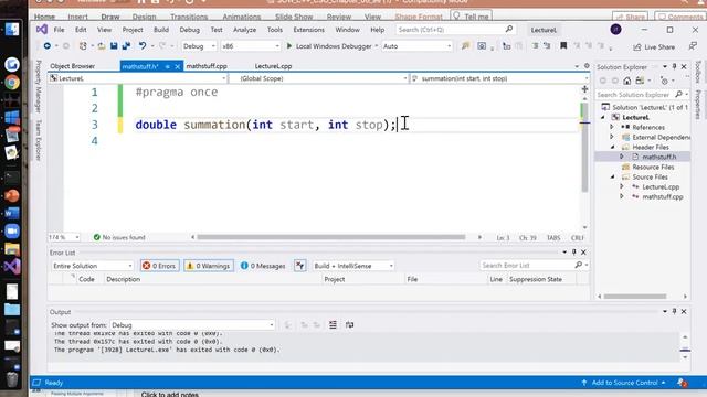 CIT1173#5115 Lecture L structs, prototypes, headerfiles, chap 6 thru page 42 смотреть онлайн