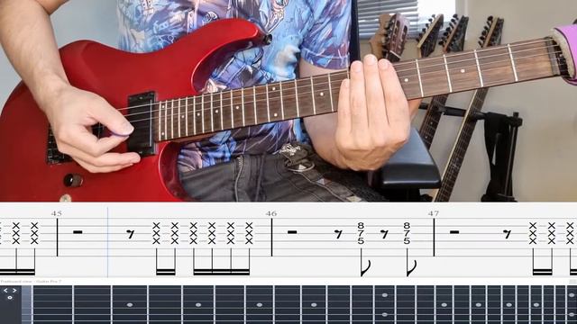 Guano Apes - Open Your Eyes (guitar cover) + screen tabs смотреть онлайн