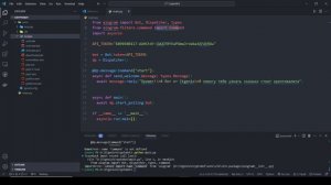 Пишем Telegram-бота на Python