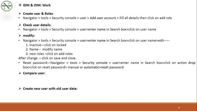 2. Oracle fusion cloud finance- create/modify/check user ,role details смотреть онлайн