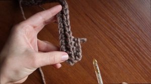 ШАРФ КРЮЧКОМ | простая модель для начинающих