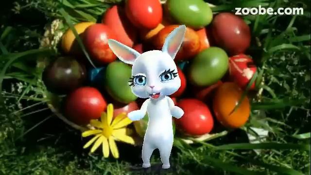 Зайка Zoobe. Пасха. смотреть онлайн