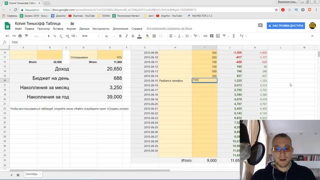 Правда режет глаза. Как считать доходы и расходы. Финансовый план. смотреть онлайн