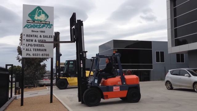 Melbourne forklifts 4 ton toyota смотреть онлайн