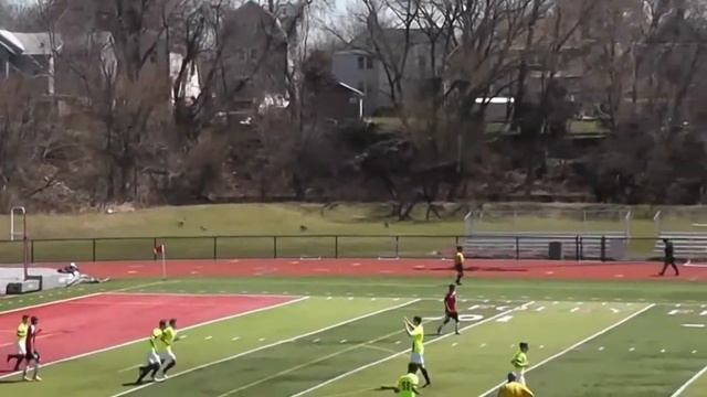 U17 PDA's Hugo Almeida scores with a low flying header! смотреть онлайн