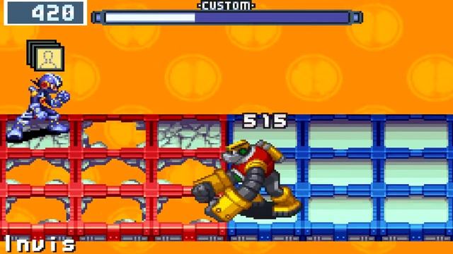 Megaman Battle Network 3 White - Bugstyle Playthrough - Gutsman V2 смотреть онлайн