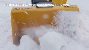 Видеообзор трехступенчатых снегоуборщиков Cub Cadet