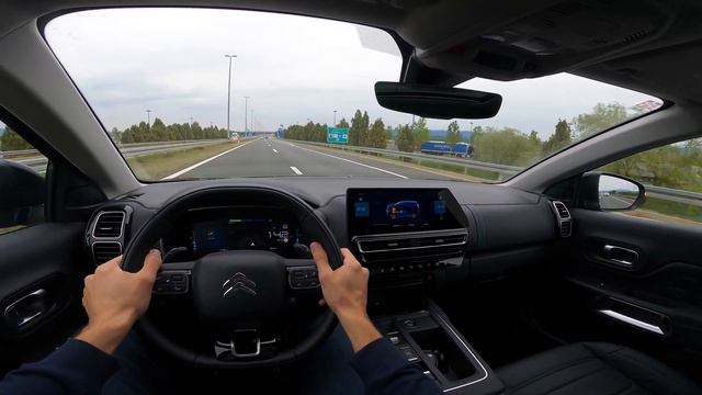 Citroen C5 AirCross 2023 - POV Test Drive In 4K | 1.6 PureTech 225 HP (Hybrid)