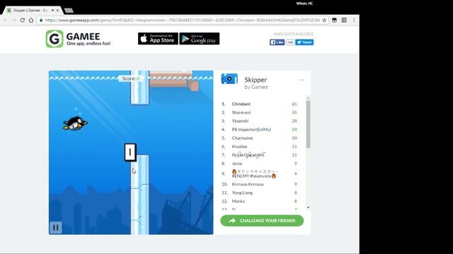 Skipper (A Game On Telegram)