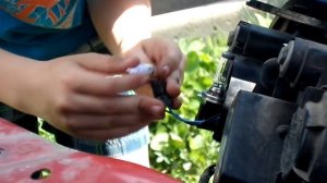 Замена светодиода в габаритных огнях Chevrolet Lacetti