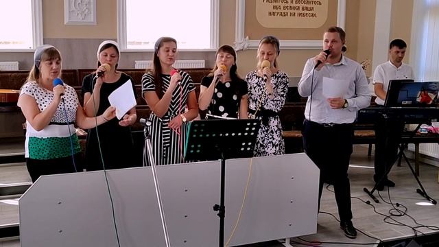 Дом, нерукотворный вечный дом 3.09.2023г.Церковь ЕХБ Пос.Высокий Участие молодежи Оркестр смотреть онлайн