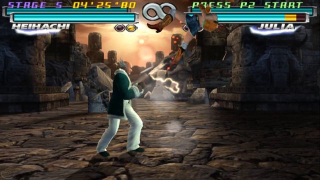 Double Heihachi Mishima | Tekken Tag Tournament(Ps2) Pcsx2 widescreen 4K Gameplay смотреть онлайн