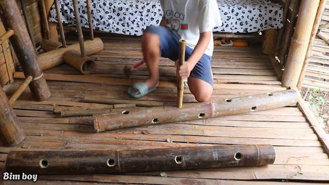 The Homeless Boy - Making a Three-Tier Bamboo Shelf смотреть онлайн