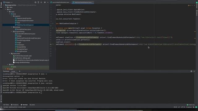 Appium: Switch to Native & Web-view context for Hybrid App | Automate Android , iOS, Windows UWP смотреть онлайн