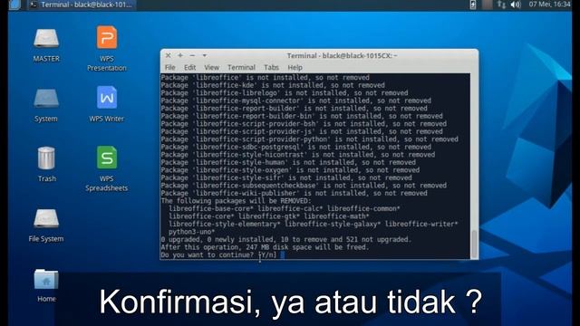 Cara Hapus LibreOffice Via Terminal Linux смотреть онлайн