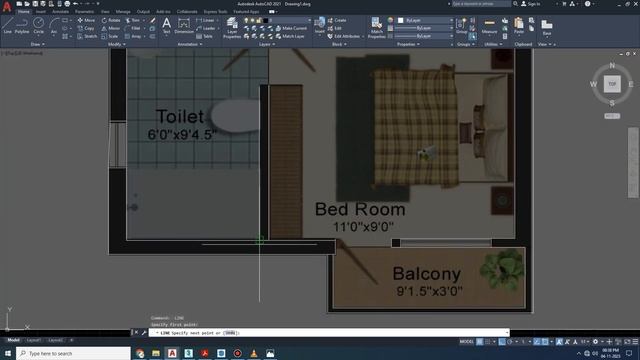 AutoCAD convert image into DWG file with Tracing file Raster Reference | Rigel Interior Training смотреть онлайн