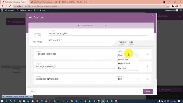 WordPress quiz builder tutorial | Funnel for real estate business смотреть онлайн