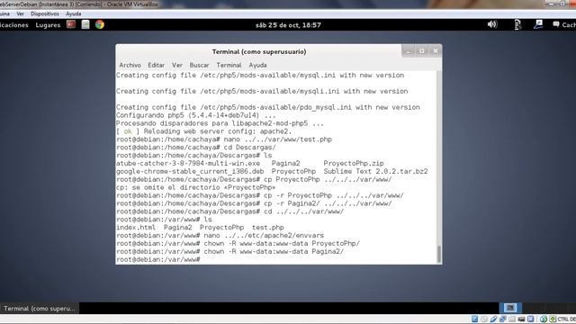 Instalacion Configuracion y Prueba de un Servidor Web Apache en Debian 7.7 смотреть онлайн