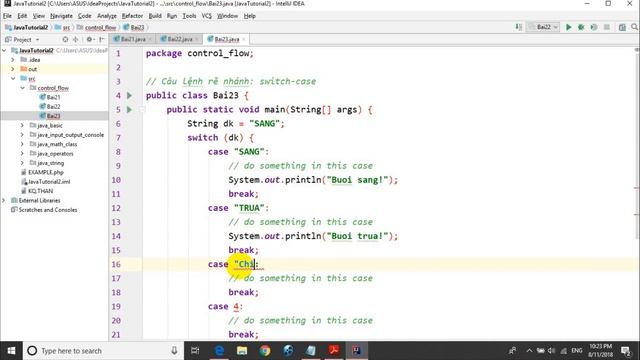 Java - 23: Cấu trúc điều khiển switch-case смотреть онлайн