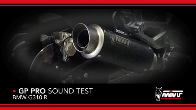 MIVV GP Pro Exhaust BMW G 310 R смотреть онлайн