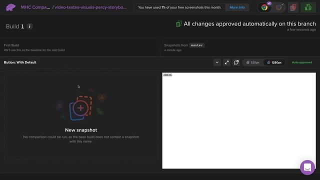 Testes e revisões visuais com Percy e Storybook смотреть онлайн