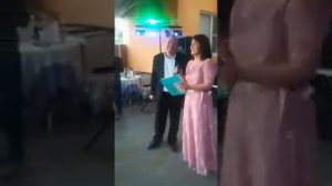 песня- поздравление от родителей на свадьбе. дуэт папы и мамы