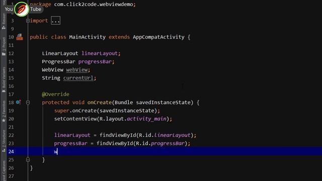 How to create web-view in android studio || Convert Web View into Mobile View || Mobile web View смотреть онлайн