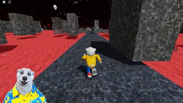 БЕГУЩАЯ ГОЛОВА БОСС в роблокс Escape Running Head roblox смотреть онлайн